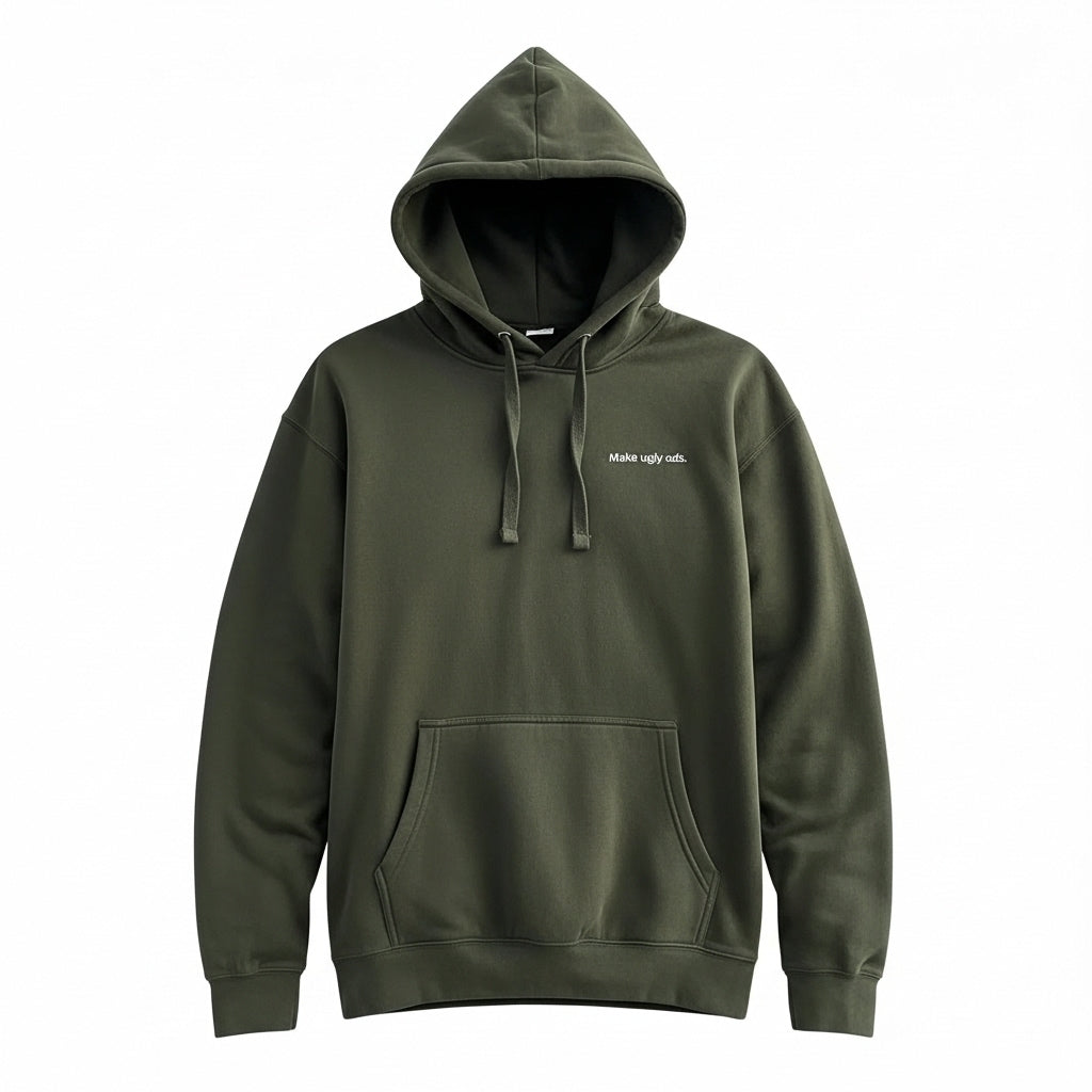 Make Ugly Ads Premium Unisex Hoodie