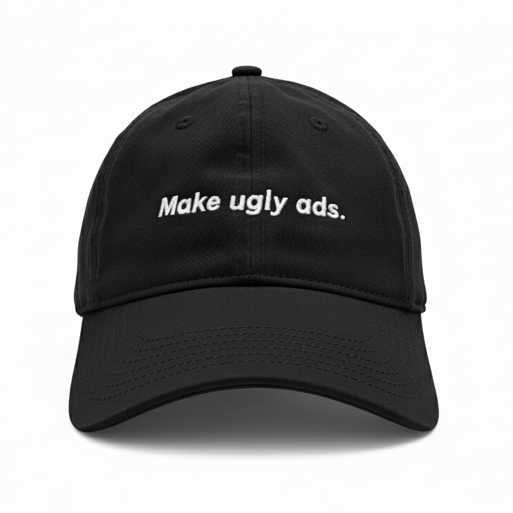 The Original Make Ugly Ads Dad Hatt