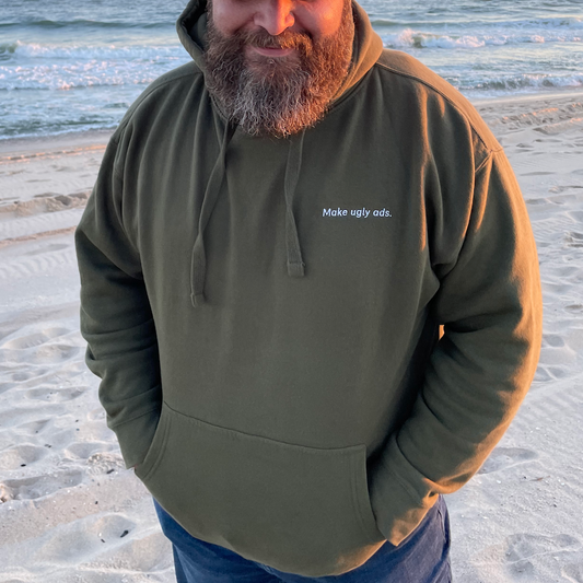 Make Ugly Ads Premium Unisex Hoodie