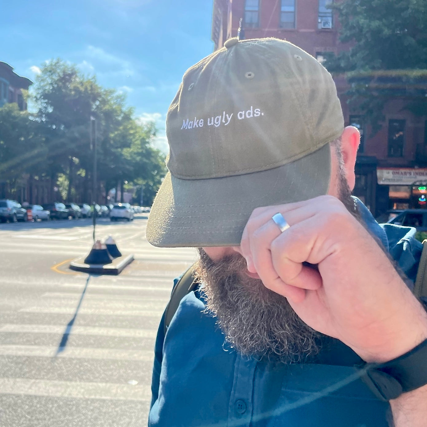 The Original Make Ugly Ads Dad Hatt