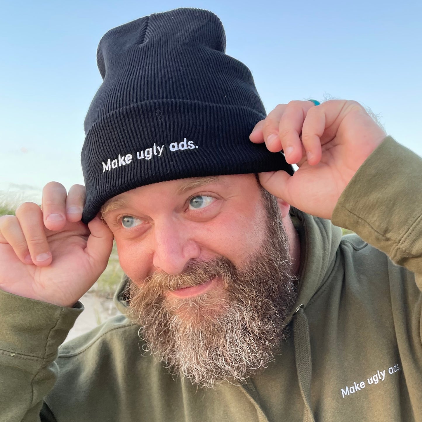 Make Ugly Ads Beanie