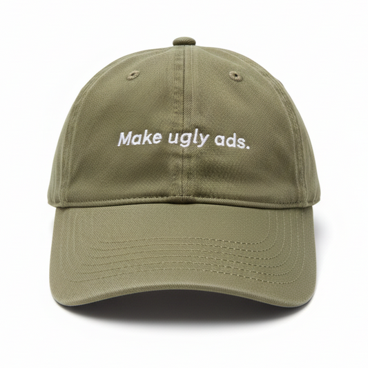 The Original Make Ugly Ads Dad Hatt